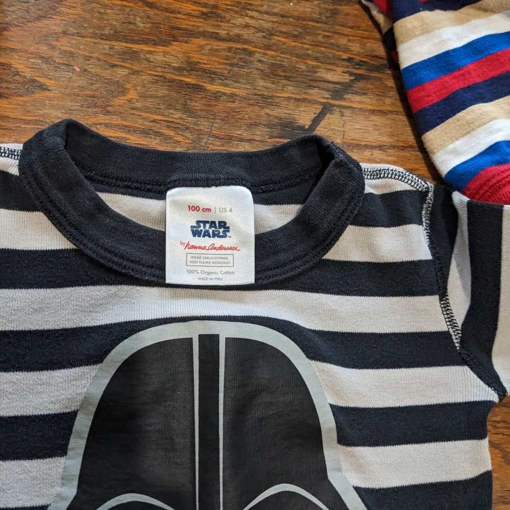 Hannah Anderson star wars pajamas 100 US 4 - Picture 4 of 4